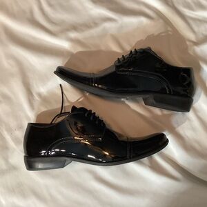 J Jill Women’s Black Patent Leather Oxfords